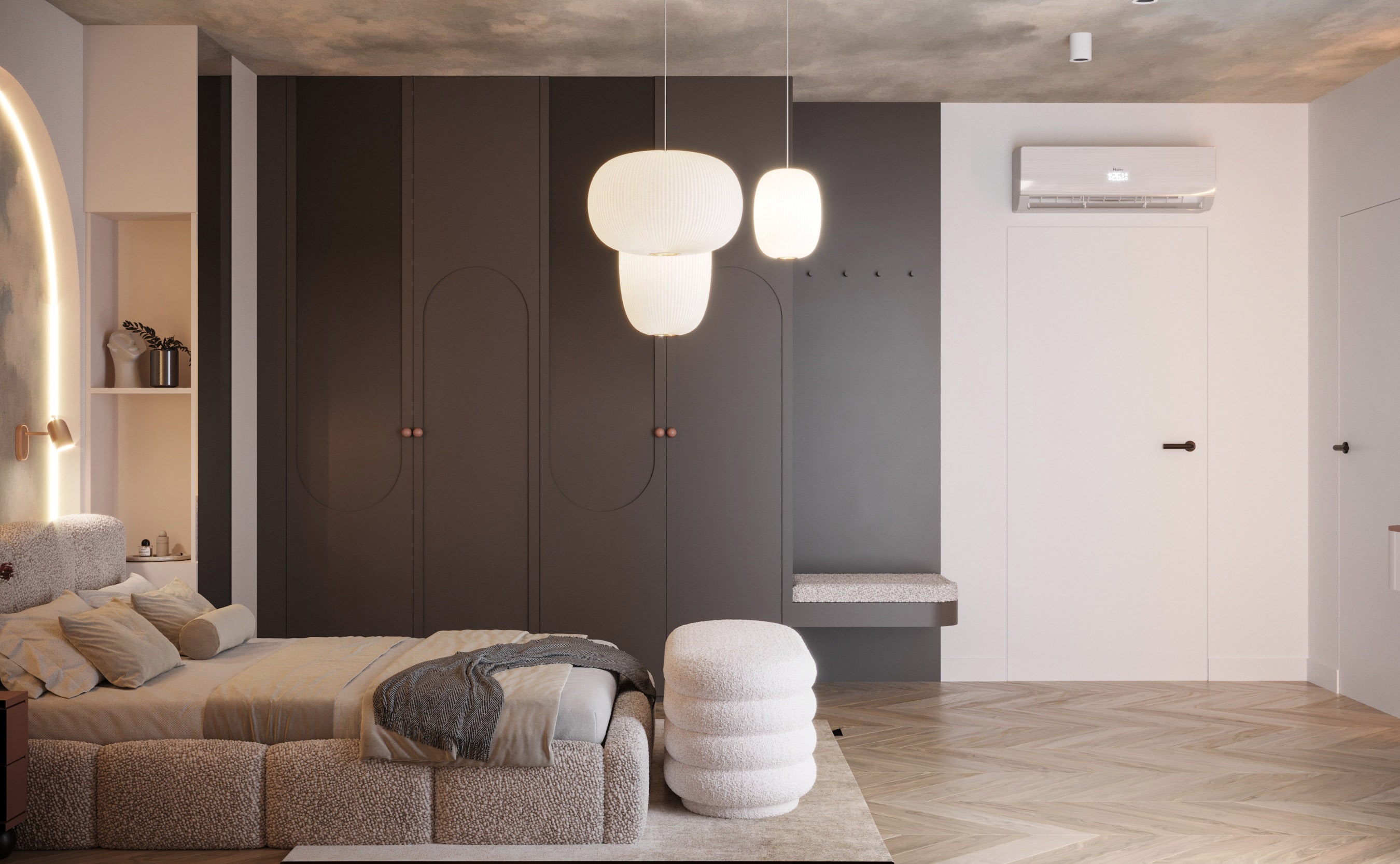 Apartament hotelowy — Strefa wypoczynkowa apartamentu hotelowego
